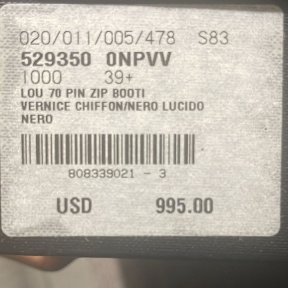 Saint Laurent Lou Pin Zip Boot - Picture 7 of 7